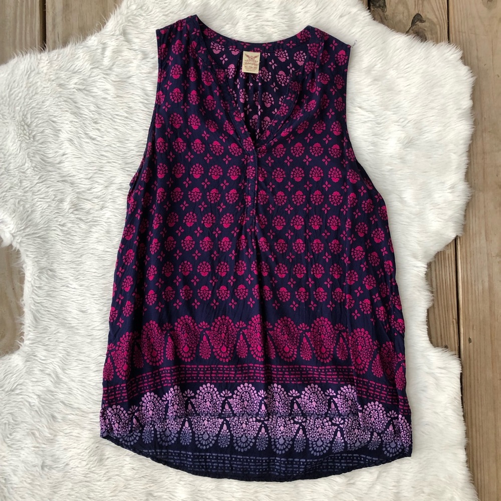 Paisley Tank Top